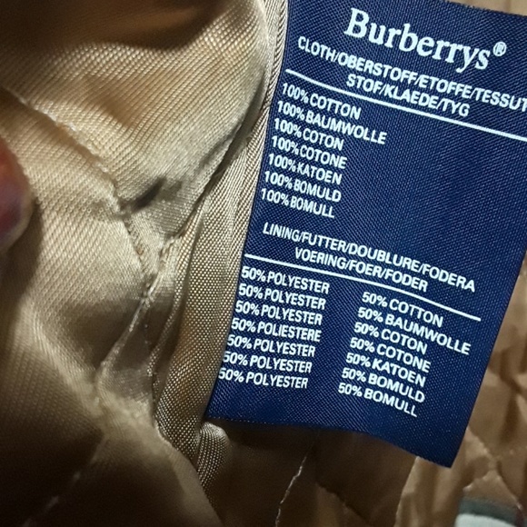 Authentic Burberry trench coat dark green sz 42 - Picture 5 of 8